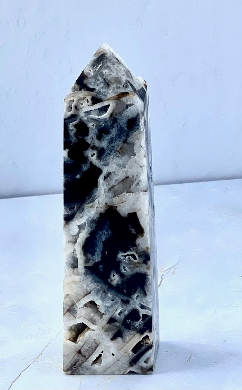 Sphalerite Drusy Tower