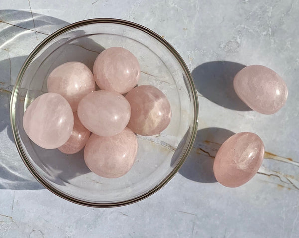 Rose Quartz Tumbles