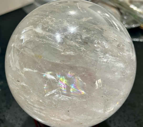 Clear Quartz Sphere 2