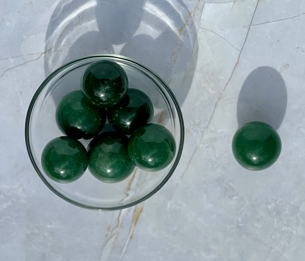 Green Aventurine Mini Spheres