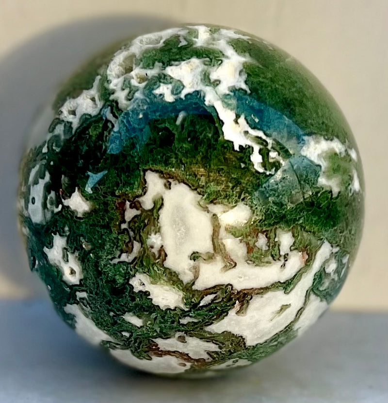 Moss Agate Sphere